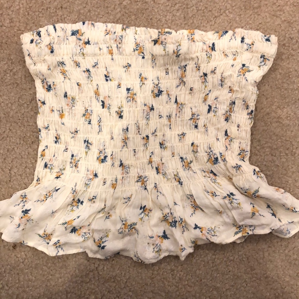 Summer strapless top!